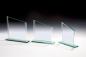 Preview: Glaspokal mit polierten Glasstangen