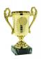 Preview: Minipokal mit Henkel Gold - Silber - Bronze