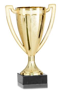 Henkelpokal Gold - Silber - Bronze