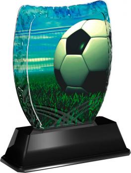 Acrylpokal Fußball