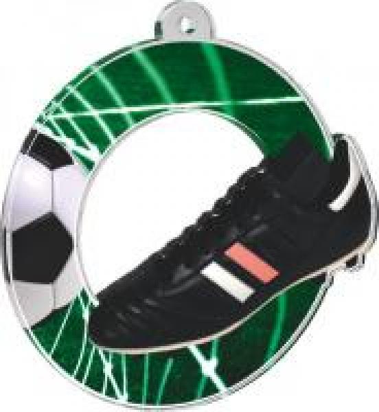Acrylmedaille Fußball