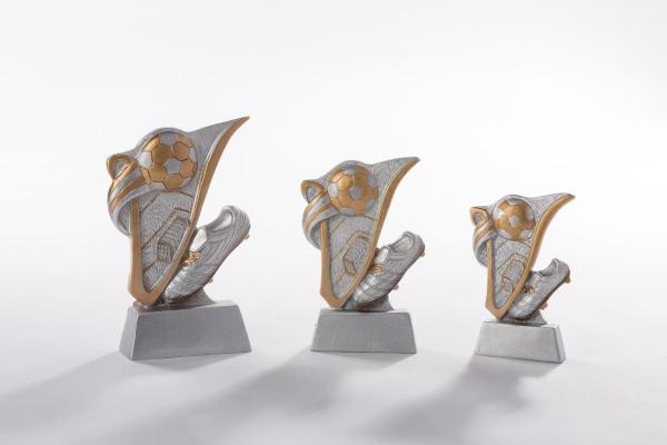 Pokal Fußball 3er Serie