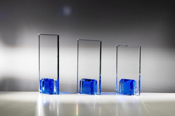Glaspokal Rechteck